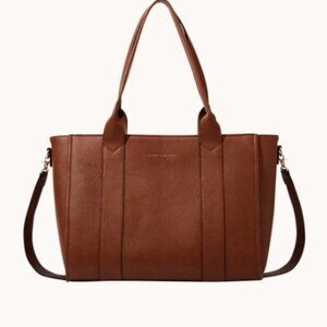 POPPY & PEONIES MULTITASKER IN CHESTNUT - NEW - COMES EMPTY